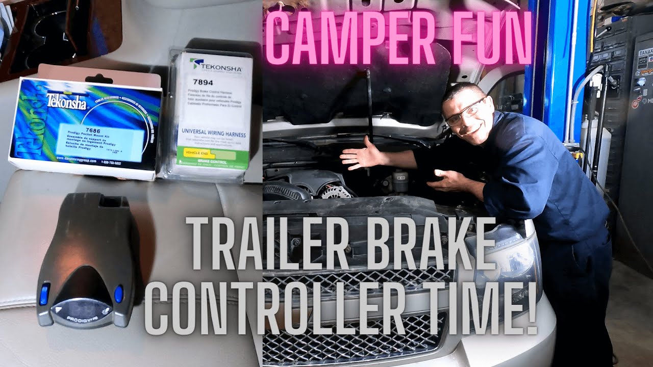 How to install trailer brake controller Prodigy P2, Tekonsha universal