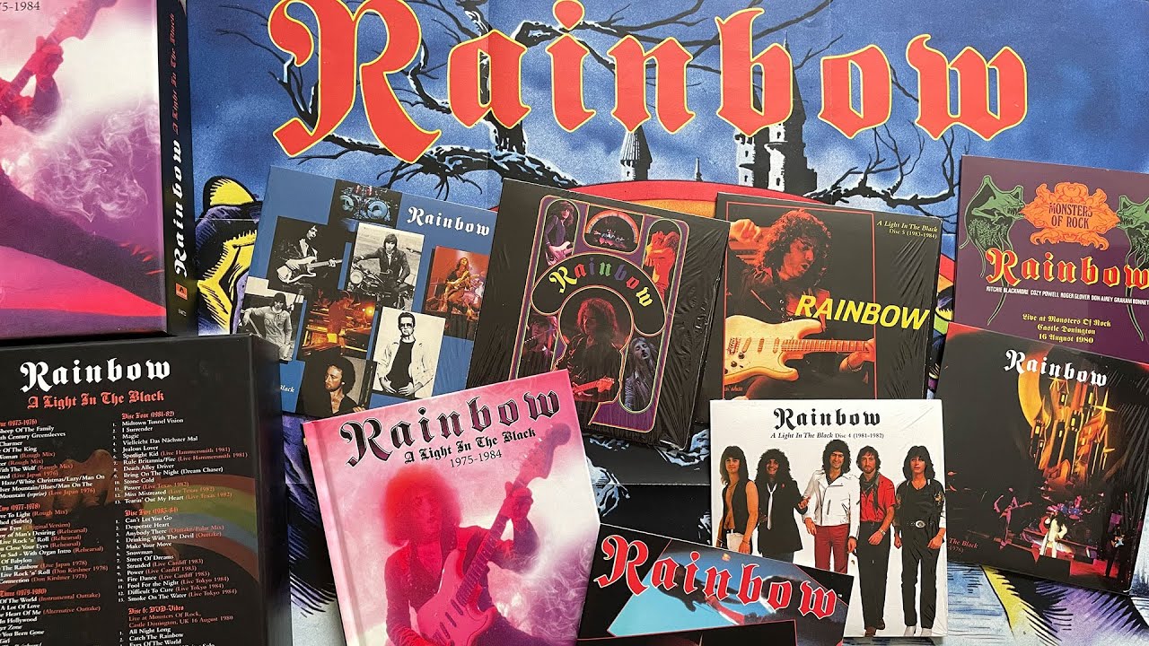 Rainbow - A Light In The Black 1975 - 1984 5CD/DVD Box Set - Review and  Unboxing