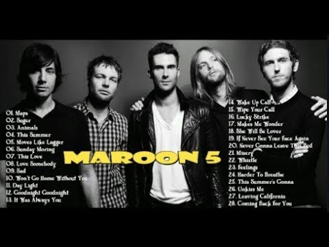 The Hits  Maroon 5 Full Album 2018