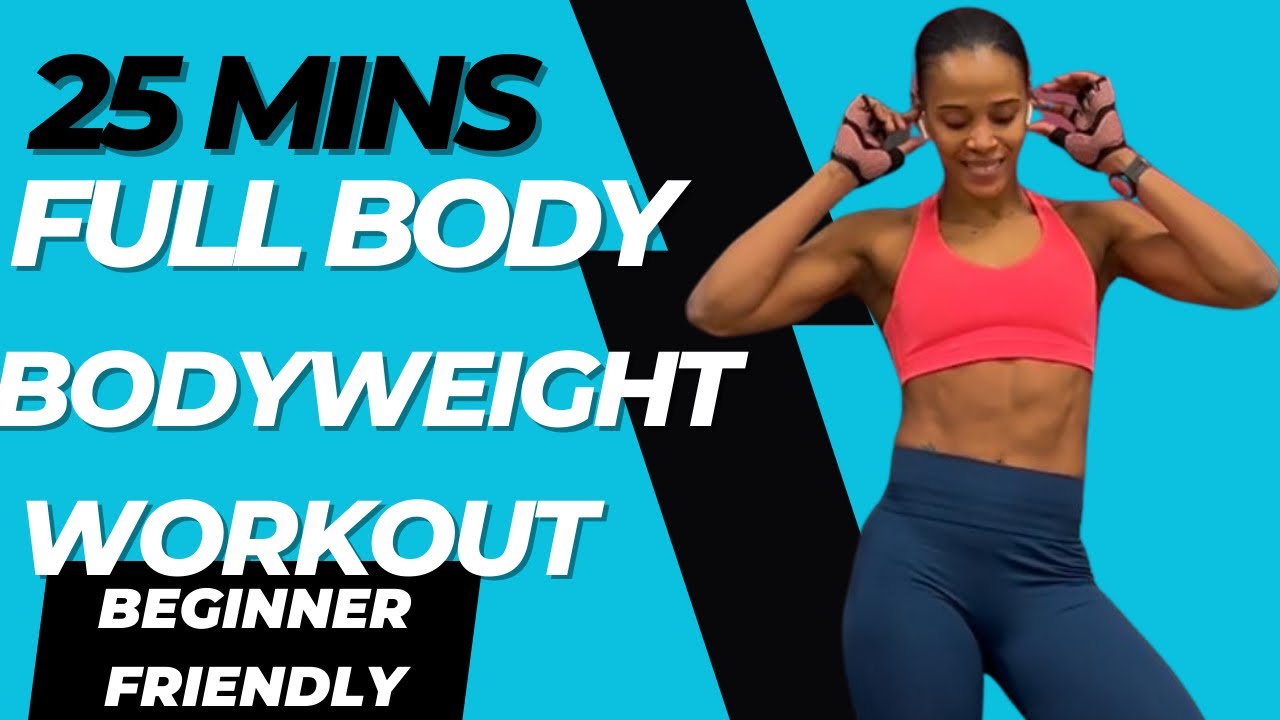 Full Body Bodyweight Workout at Home – No Equipment Needed! - YouTube