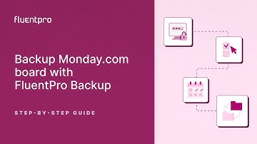 Backup Monday.com Boards Fast | FluentPro Backup Step-by-step Guide