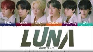ONEUS  - 'LUNA' (월하미인) (月下美人 : LUNA) Lyrics [Color Coded_Han_Rom_Eng]
