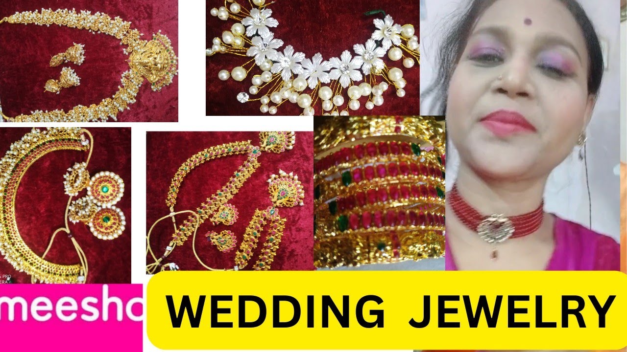 Meesho Wedding jewelry Haul affordable price YouTube