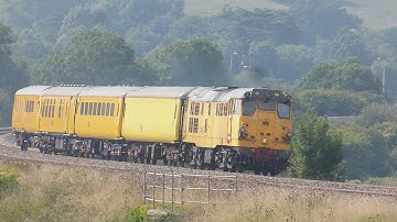Network Rail Test Trains 2013..ft class 31,37,43,97,950