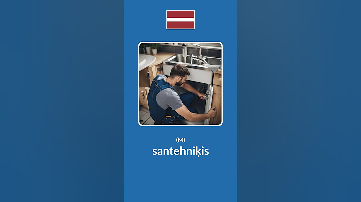 Blue-Collar Jobs in Latvian #learnlatvian