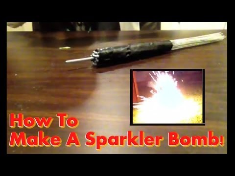Comment faire une bombe Sparkler