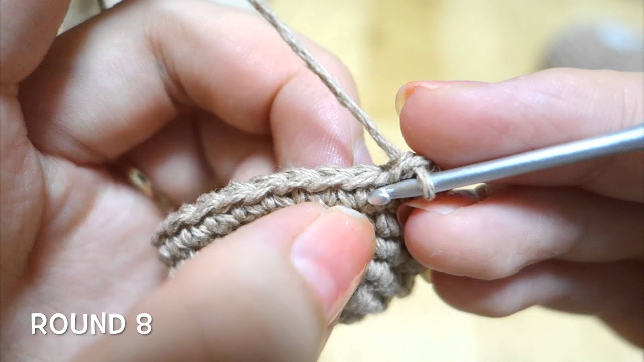Crochet] How to crochet a Amigurumi bear 2/6 How to crochet a bear