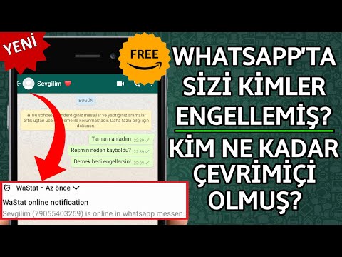 Video: WhatsApp'ta birini engellediğinizde, çevrimiçi olduklarını görebiliyor musunuz?