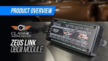 Make Gauge Installation Easy With Classic Instruments Zeus Link