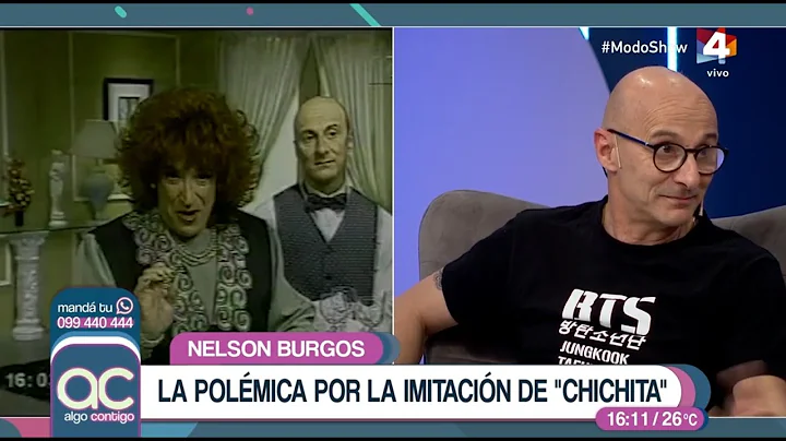 Nelson Burgos se meti en el escndalo por la imitac...