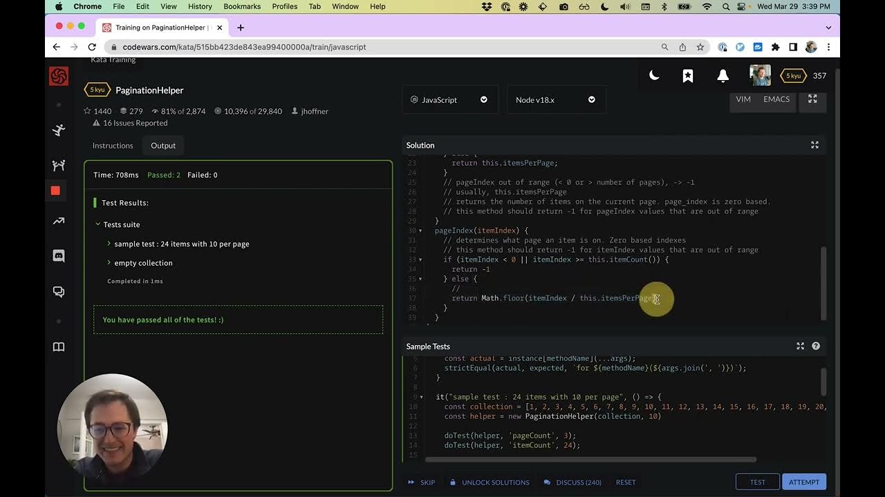 Code Practice Pagination Helper YouTube