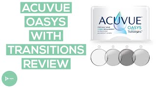 Acuvue Oasys With Transitions | See Transition Contacts On Brown Eyes 👀