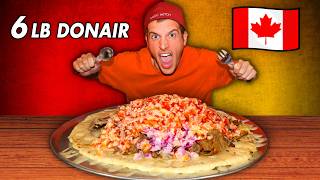 Battling the BIGGEST Donair Challenge in Nova Scotia, Canada!