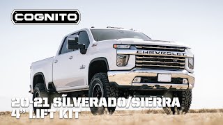 InDepth Look at Our Cognito 4' Lift Kit for 2021 Silverado/Sierra 2500/3500