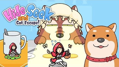 Hide and Seek: Cat Escape! 👀🐱 Gameplay Walkthrough | Little Red Riding Hood & Wolf Level 81-100
