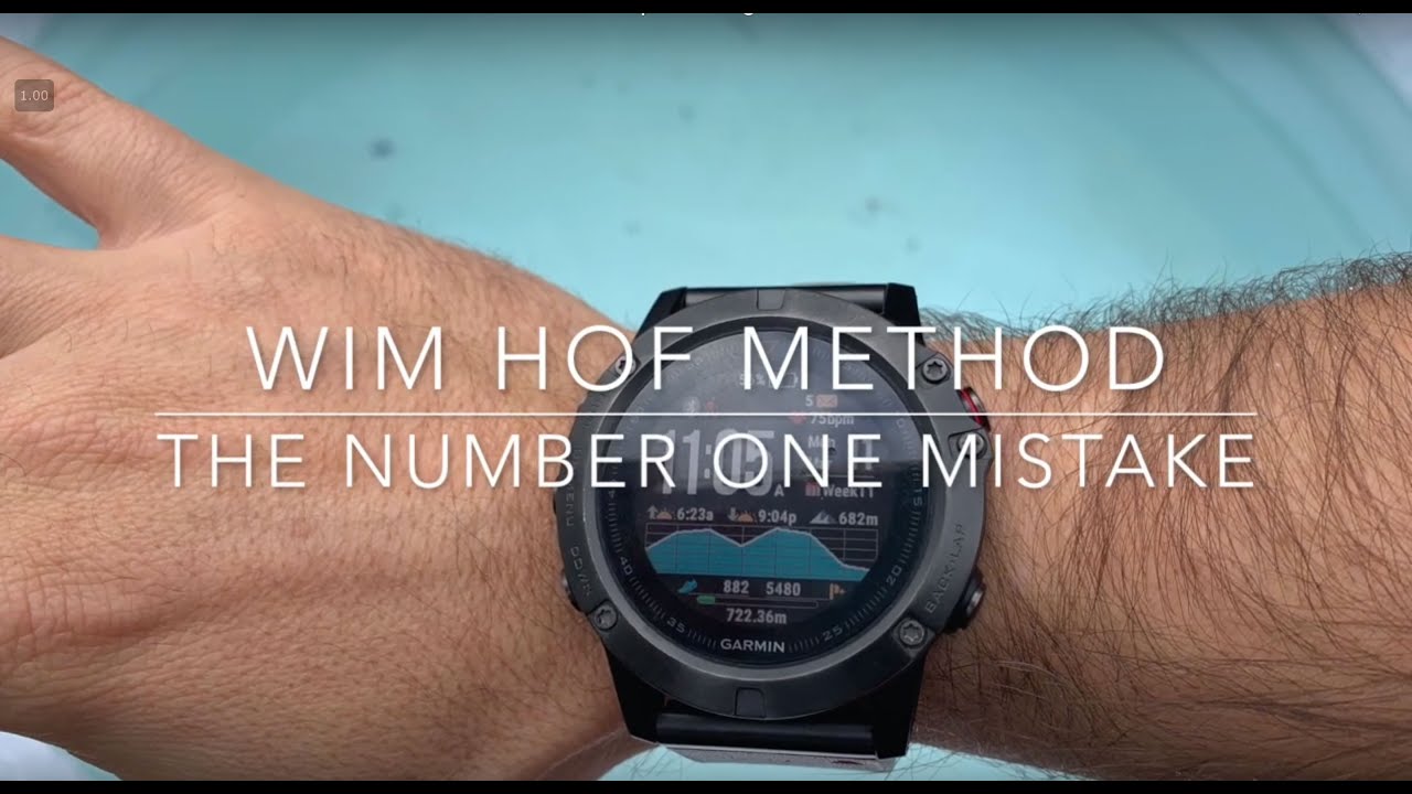 Learn from the trainers trainer - Number one mistake practising the Wim Hof Method