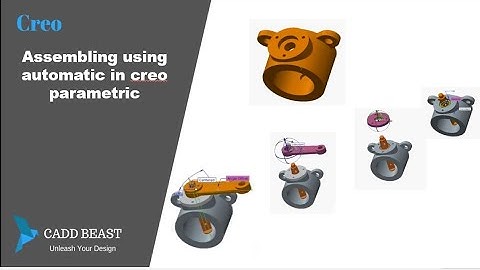 🎯 Master Assembling Parts Automatically in Creo Parametric–Complete Tutorial with Tool Explanations!