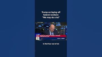 Trump on laying off federal workers: 