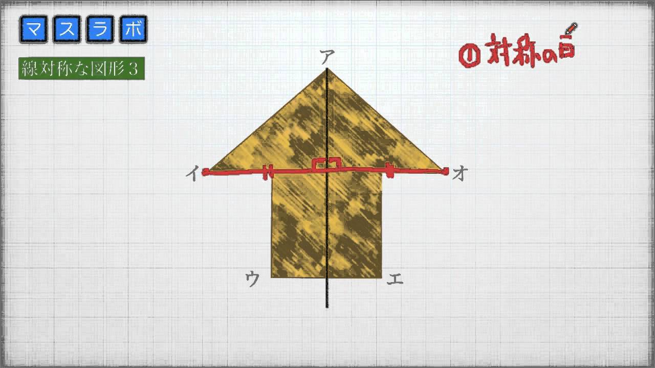 小学６年生 反転授業で成績アップ 1 線対称 マスラボ個別館