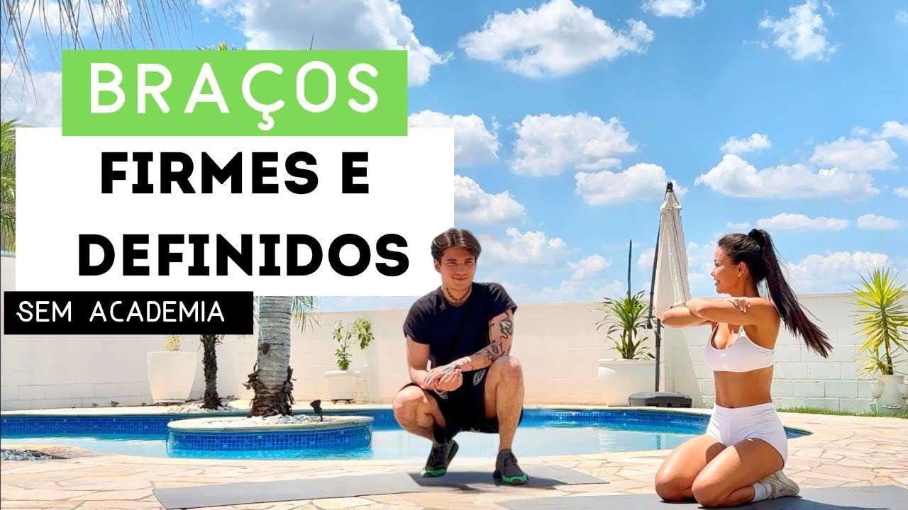 Como secar e fortalecer os braços em casa sem pesos