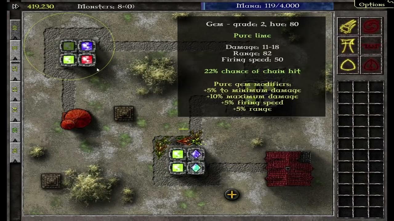 91. GemCraft Chapter Zero Gem of Eternity (Level 9) [Sudden Death