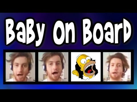 Baby on Board (Simpsons) - A CAPPELLA barbershop one man multitrack theme song - Julien Neel trudbol