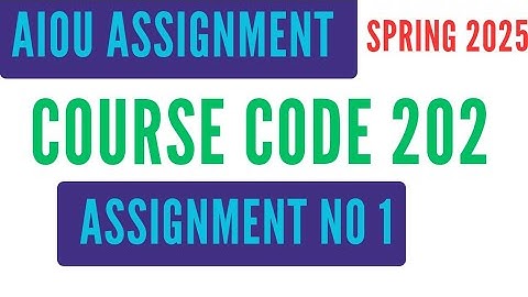 AIOU Code 202 Solved Assignment No. 1 | Spring 2025 | Pakistan Studies | Level: SSC (Matric)