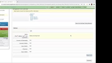 Immigration Forms Demonstration