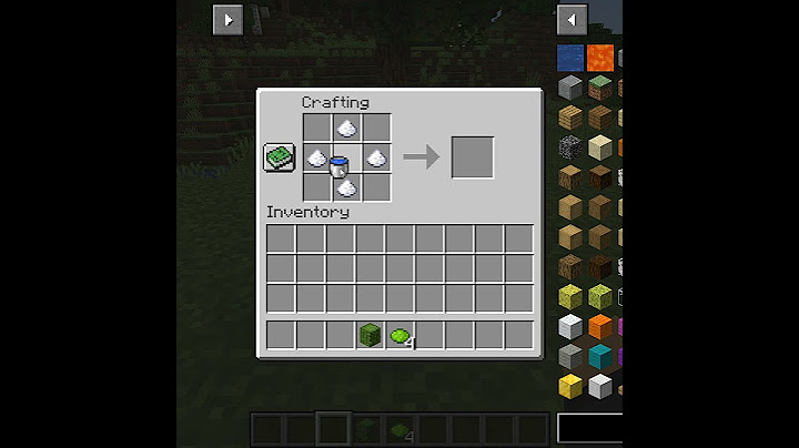 How To Craft Slimeball❓