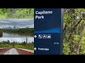 Rainy sunday walk with me in capilano park  2024 spring walk in edmonton canada canada walk yeg