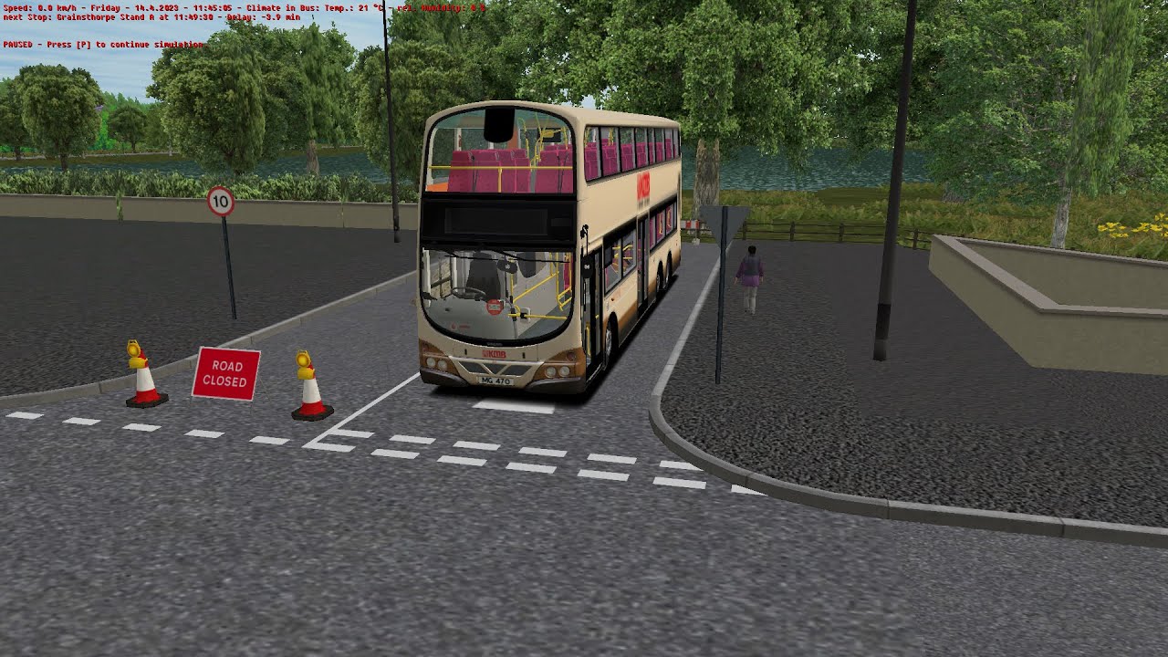 OMSI 2 | Yorkshire 2.0 | Route 4 | Volvo Wright Family B9TL 12m