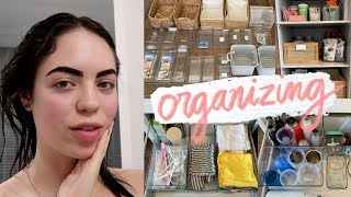 ORGANIZING MY LIFE &amp; DYING MY EYEBROWS?