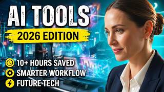 10 Insane AI Tools That Will Save You 10+ Hours Every Week (2026) !