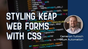 Styling Keap Web Forms with CSS [w/Cameron from Otium]