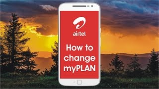 How to Change Airtel myPLAN through myAirtel App screenshot 1