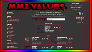 MM2 Value List Update: 10/24/20 