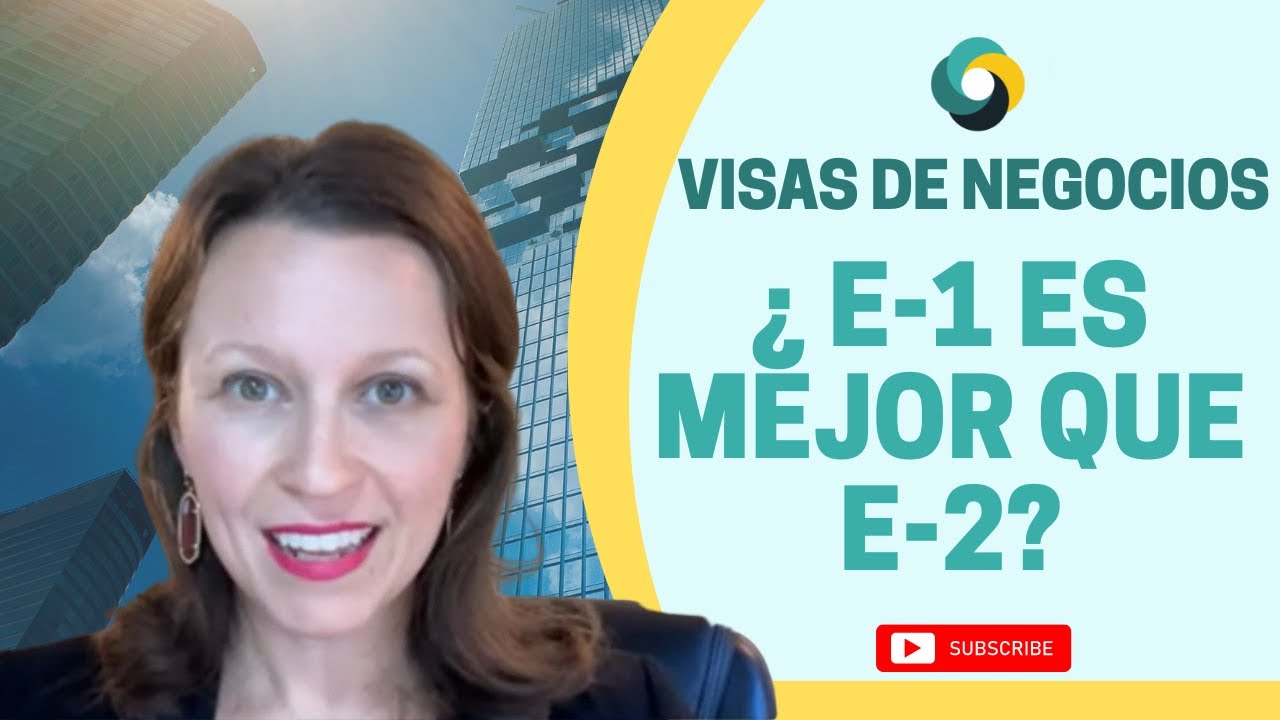 ¿Por qué la Visa de Inversionista NO es para ti? - Visas E USA - YouTube