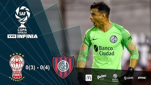 #CopaSuperliga: resumen de Huracán - San Lorenzo