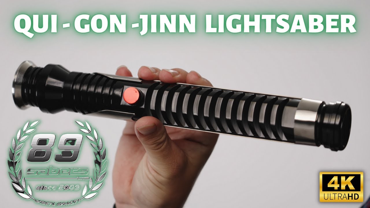 GeeksHive: Star Wars Jedi Knight (Qui-Gon Jinn) Lightsaber - Electronics  for Kids - Toys & Games