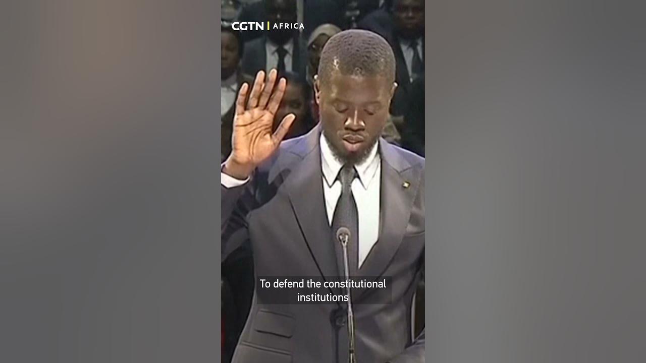 Bassirou Diomaye Faye sworn in as Senegal’s new president