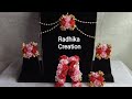 Radharani&#39;s floral jewellery #mallikasingh #radheradhe #youtubeshorts