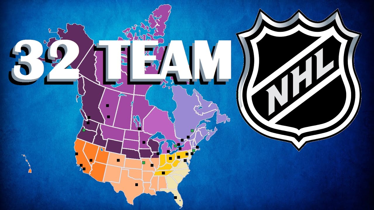 32 Team NHL Expansion and Realignment 