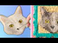 Painting Time Lapse Realistic Cat Cookie | Satisfying Cookie Decorating