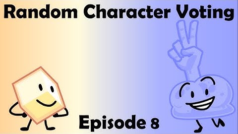 Random Character Voting Episode 8