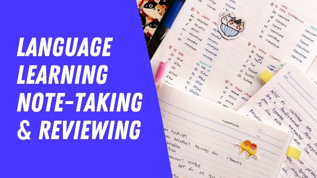 How to Organize a Foreign Language Notebook in 9 Simple Tips