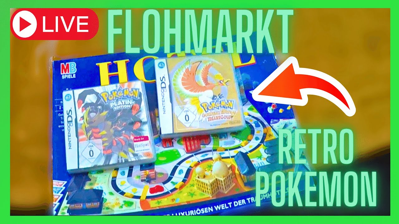 MEGA RETRO FUNDE! 💸🔥LIVE Flohmarkt Retro hunting 💰