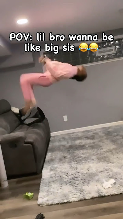 Sis’ backflip was CLEAN tho 😳🔥