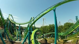 Dorney Park Hydra The Revenge POV HD Rollercoaster Front Seat Ride 1080p Steel Floorless GoPro