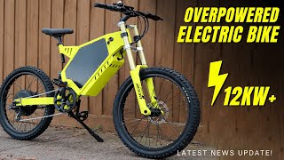 7 Ridiculously Overpowered Electric Motorbikes w/ up to 12 Kilowatts of Output