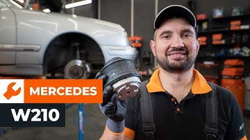 Cómo cambiar los izquierda soporte de motor en MERCEDES W210 [VÍDEO TUTORIAL DE AUTODOC]